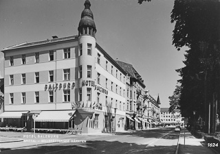 Hotel Salzburg in Spittal - Kärnten - alte historische Fotos Ansichten Bilder Aufnahmen Ansichtskarten 