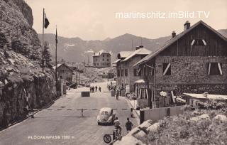 Plöckenpass Grenzübergang nach italien - Hermagor - alte historische Fotos Ansichten Bilder Aufnahmen Ansichtskarten 