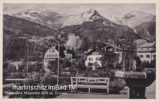 Hofgastein, Kurpark Thermalbad - Bad Hofgastein - alte historische Fotos Ansichten Bilder Aufnahmen Ansichtskarten 