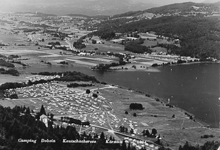 Camping Dobein - Keutschachersee - alte historische Fotos Ansichten Bilder Aufnahmen Ansichtskarten 