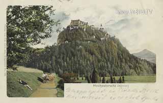 Burg Hochosterwitz - St. Georgen am Längsee - alte historische Fotos Ansichten Bilder Aufnahmen Ansichtskarten 