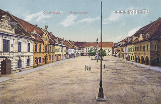 Knittelfeld - Hauptplatz - Steiermark - alte historische Fotos Ansichten Bilder Aufnahmen Ansichtskarten 