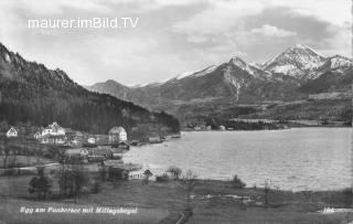 Egg mit Mittagskogel - Villach - alte historische Fotos Ansichten Bilder Aufnahmen Ansichtskarten 