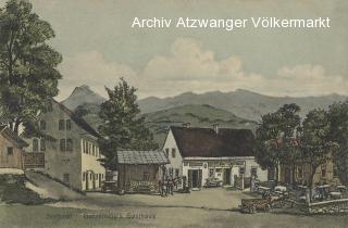 Seebach, Gutzelnigg's Gasthaus - Oesterreich - alte historische Fotos Ansichten Bilder Aufnahmen Ansichtskarten 