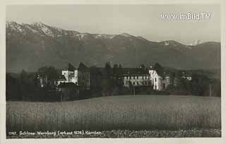 Schloss Wernberg - alte historische Fotos Ansichten Bilder Aufnahmen Ansichtskarten 