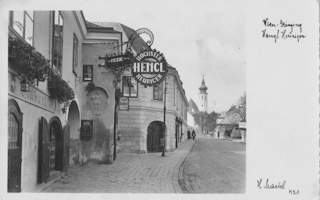 Gasthaus Hencl - Wien - alte historische Fotos Ansichten Bilder Aufnahmen Ansichtskarten 