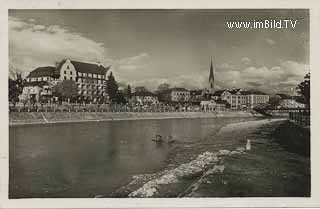 An der Drau - Villach-Innere Stadt - alte historische Fotos Ansichten Bilder Aufnahmen Ansichtskarten 