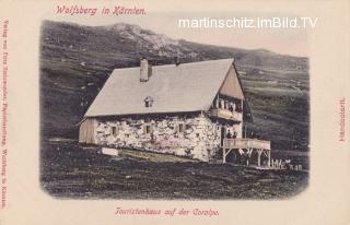 Touristenhaus auf der  Coralpe - Oesterreich - alte historische Fotos Ansichten Bilder Aufnahmen Ansichtskarten 
