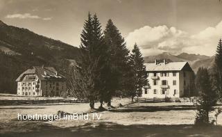 Bad Hotel Iselsberg bei Lienz - Oesterreich - alte historische Fotos Ansichten Bilder Aufnahmen Ansichtskarten 