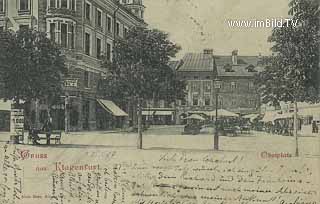 Obstplatz - Klagenfurt am Wörthersee - alte historische Fotos Ansichten Bilder Aufnahmen Ansichtskarten 