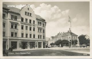 Hans Gasser Platz - Villach-Innere Stadt - alte historische Fotos Ansichten Bilder Aufnahmen Ansichtskarten 