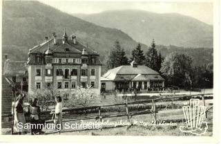 Das Jugenderholungsheim in Mittewald - Villach(Stadt) - alte historische Fotos Ansichten Bilder Aufnahmen Ansichtskarten 