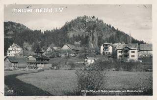 St. Andrä mit Ruine Landskron - Villach(Stadt) - alte historische Fotos Ansichten Bilder Aufnahmen Ansichtskarten 