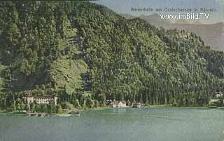 Seehotel und Hotel Annenheim - Villach(Stadt) - alte historische Fotos Ansichten Bilder Aufnahmen Ansichtskarten 