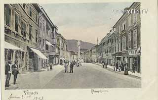 Villach - Hauptplatz - Villach(Stadt) - alte historische Fotos Ansichten Bilder Aufnahmen Ansichtskarten 