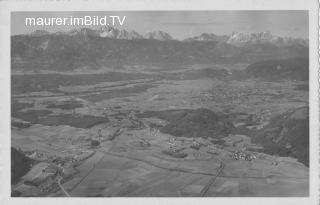 Blick von der Kanzelhöhe - Villach(Stadt) - alte historische Fotos Ansichten Bilder Aufnahmen Ansichtskarten 