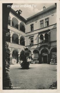 Villach - Hof altes Rathaus - Villach-Innere Stadt - alte historische Fotos Ansichten Bilder Aufnahmen Ansichtskarten 