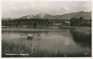 Villach - Magdalenensee - Villach - alte historische Fotos Ansichten Bilder Aufnahmen Ansichtskarten 