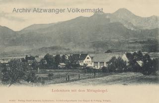 Ledenitzen Ortsansicht  - Oesterreich - alte historische Fotos Ansichten Bilder Aufnahmen Ansichtskarten 