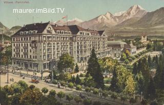 Parkhotel - Villach - alte historische Fotos Ansichten Bilder Aufnahmen Ansichtskarten 