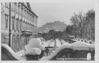 Mirabellgarten - alte historische Fotos Ansichten Bilder Aufnahmen Ansichtskarten 