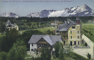 Velden Villa Marianne - alte historische Fotos Ansichten Bilder Aufnahmen Ansichtskarten 