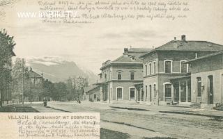 Südbahnhof (Hauptbahnhof) - alte historische Fotos Ansichten Bilder Aufnahmen Ansichtskarten 