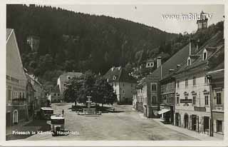 Friesach - Hauptplatz - alte historische Fotos Ansichten Bilder Aufnahmen Ansichtskarten 