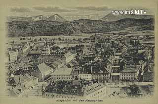 Klagenfurt - Kärnten - alte historische Fotos Ansichten Bilder Aufnahmen Ansichtskarten 
