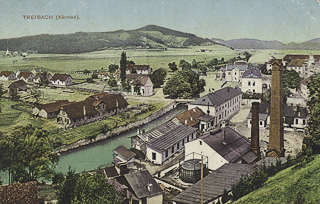 Treibach - Fabrik - alte historische Fotos Ansichten Bilder Aufnahmen Ansichtskarten 