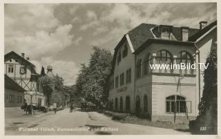 Karawankenhof in Warmbad - Europa - alte historische Fotos Ansichten Bilder Aufnahmen Ansichtskarten 