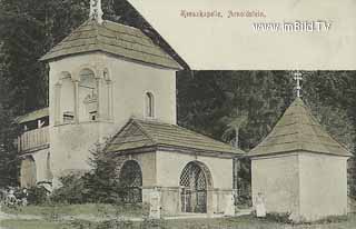 Kreuzkapelle - Arnoldstein - Villach Land - alte historische Fotos Ansichten Bilder Aufnahmen Ansichtskarten 