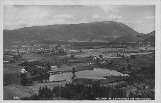 St. Leonhardsee - Villach - alte historische Fotos Ansichten Bilder Aufnahmen Ansichtskarten 