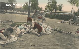 Gänsehäufel - Wien - alte historische Fotos Ansichten Bilder Aufnahmen Ansichtskarten 