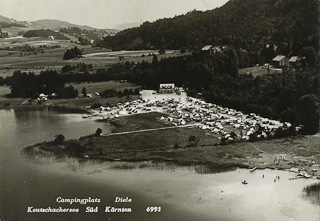 Campingplatz Keutschacher See - Klagenfurt Land - alte historische Fotos Ansichten Bilder Aufnahmen Ansichtskarten 