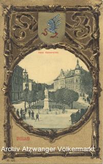 Villach, Hans Gasserplatz - Villach(Stadt) - alte historische Fotos Ansichten Bilder Aufnahmen Ansichtskarten 