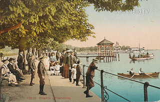 Bregenz - Fischersteg - Oesterreich - alte historische Fotos Ansichten Bilder Aufnahmen Ansichtskarten 