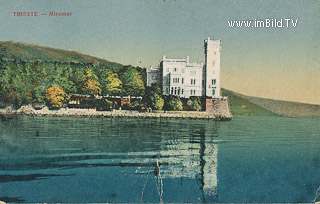 Trieste - Miramar - Triest - alte historische Fotos Ansichten Bilder Aufnahmen Ansichtskarten 