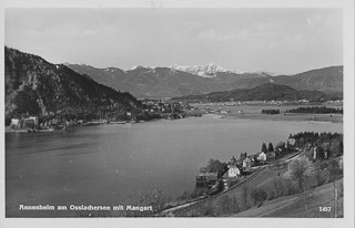 Annenheim vom Westen - Villach Land - alte historische Fotos Ansichten Bilder Aufnahmen Ansichtskarten 