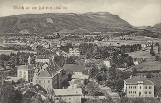 Vom Stadtpfarrturm Richtung Völkendorf - Kärnten - alte historische Fotos Ansichten Bilder Aufnahmen Ansichtskarten 