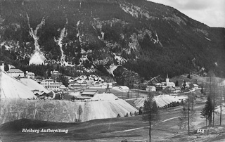 Bleiberg Kreuth - Aufbereitung - Villach Land - alte historische Fotos Ansichten Bilder Aufnahmen Ansichtskarten 