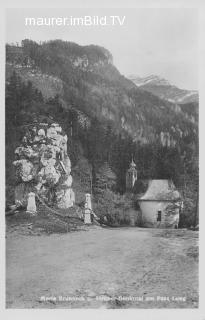 Maria Brunneck u. Struber-Denkmal - alte historische Fotos Ansichten Bilder Aufnahmen Ansichtskarten 