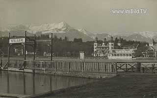 Velden - Schiffsanlegestelle Ulbing - alte historische Fotos Ansichten Bilder Aufnahmen Ansichtskarten 