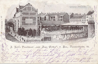 Prachtsaal zum Auge Gottes - Nussdorferstrasse - Wien - alte historische Fotos Ansichten Bilder Aufnahmen Ansichtskarten 