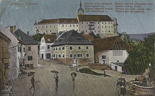 Regen in Althofen - alte historische Fotos Ansichten Bilder Aufnahmen Ansichtskarten 