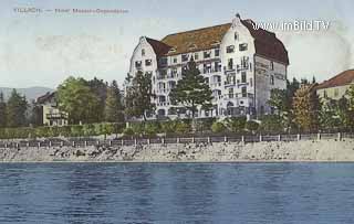 Villach Hotel Mosser - Villach - alte historische Fotos Ansichten Bilder Aufnahmen Ansichtskarten 