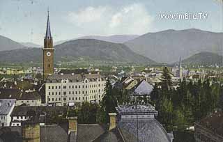 Villach  - Richtung Stadtpfarrkirche - alte historische Fotos Ansichten Bilder Aufnahmen Ansichtskarten 