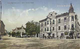 Hans Gasser Platz - Villach - alte historische Fotos Ansichten Bilder Aufnahmen Ansichtskarten 