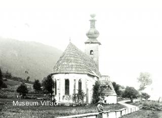 Die Kirche von Heiligengestade - Kärnten - alte historische Fotos Ansichten Bilder Aufnahmen Ansichtskarten 