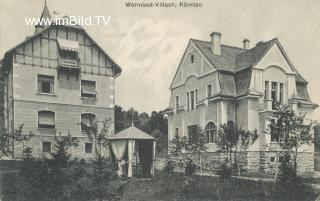 Warmbad Villach - alte historische Fotos Ansichten Bilder Aufnahmen Ansichtskarten 